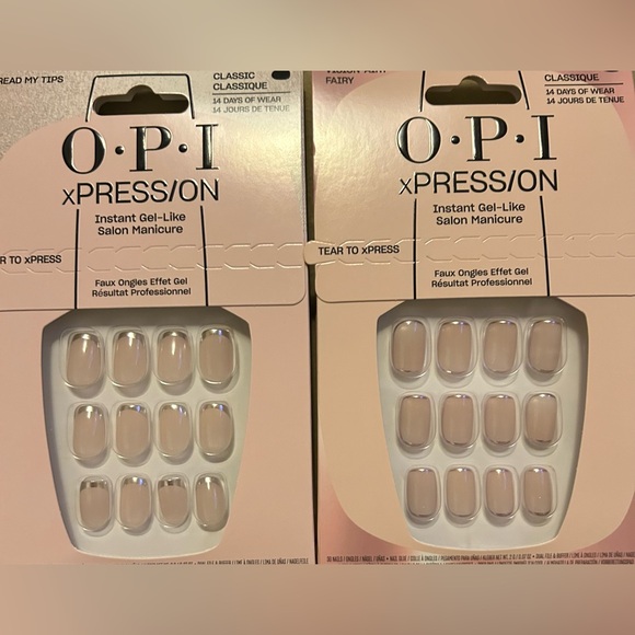 OPI Other - OPI xPRESS/ON Instant Gel-Like Salon Manicure-Vision-Airy Fairy & Read My Tips💗